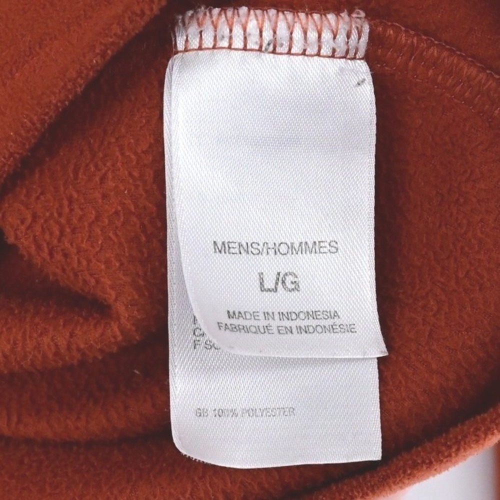 TKA 100 North Face Fleece Pullover Quarter Zip Burnt Orange University of Texas - Picture 7 of 15